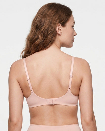 Unlined Plunge Balconette Bra with Underwire