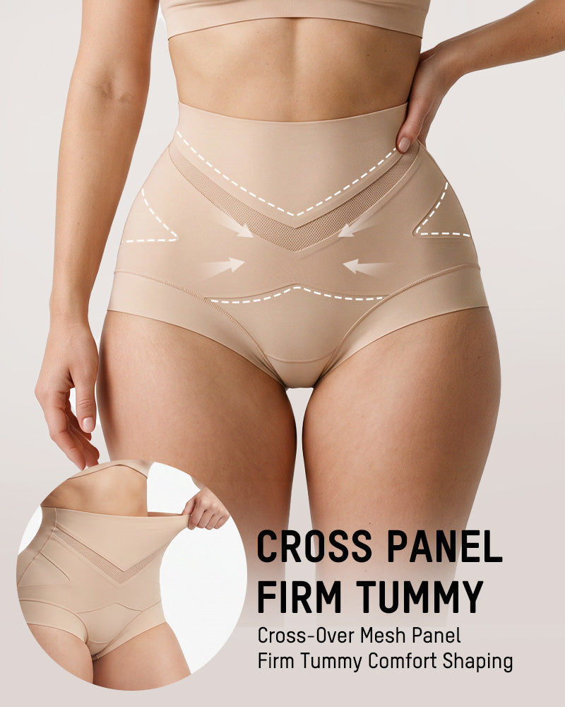 V-Shape Tummy Control Shaping Briefs Multipack
