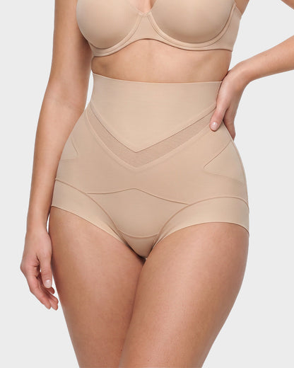 V-Shape Tummy Control Shaping Briefs Multipack