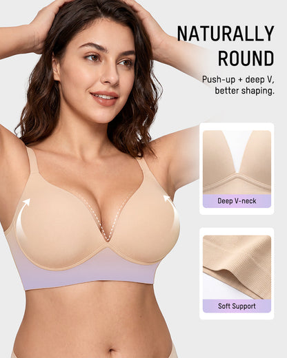 Wireless Everyday Plunge T-Shirt Bra