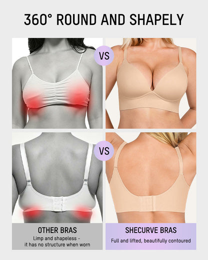 Wireless Everyday Plunge T-Shirt Bra
