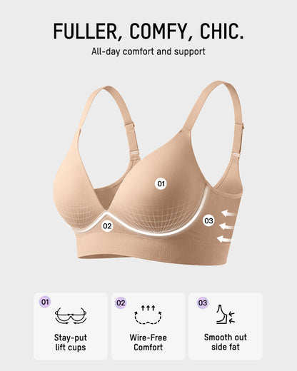 Wireless Everyday Plunge T-Shirt Bra