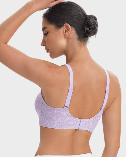 Wireless Lace Full Coverage Minimizer Bra