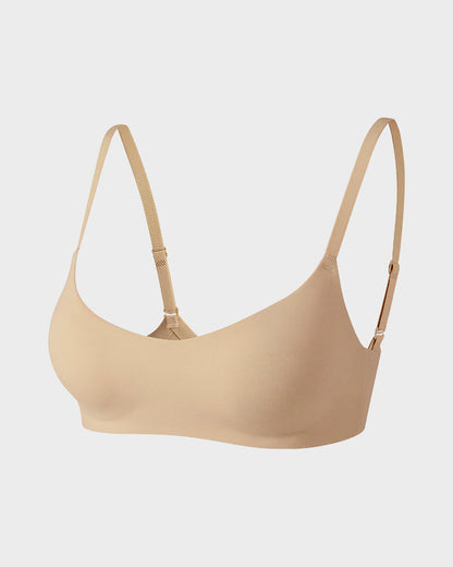 Wireless Low-Cut 3D Seamless Bra