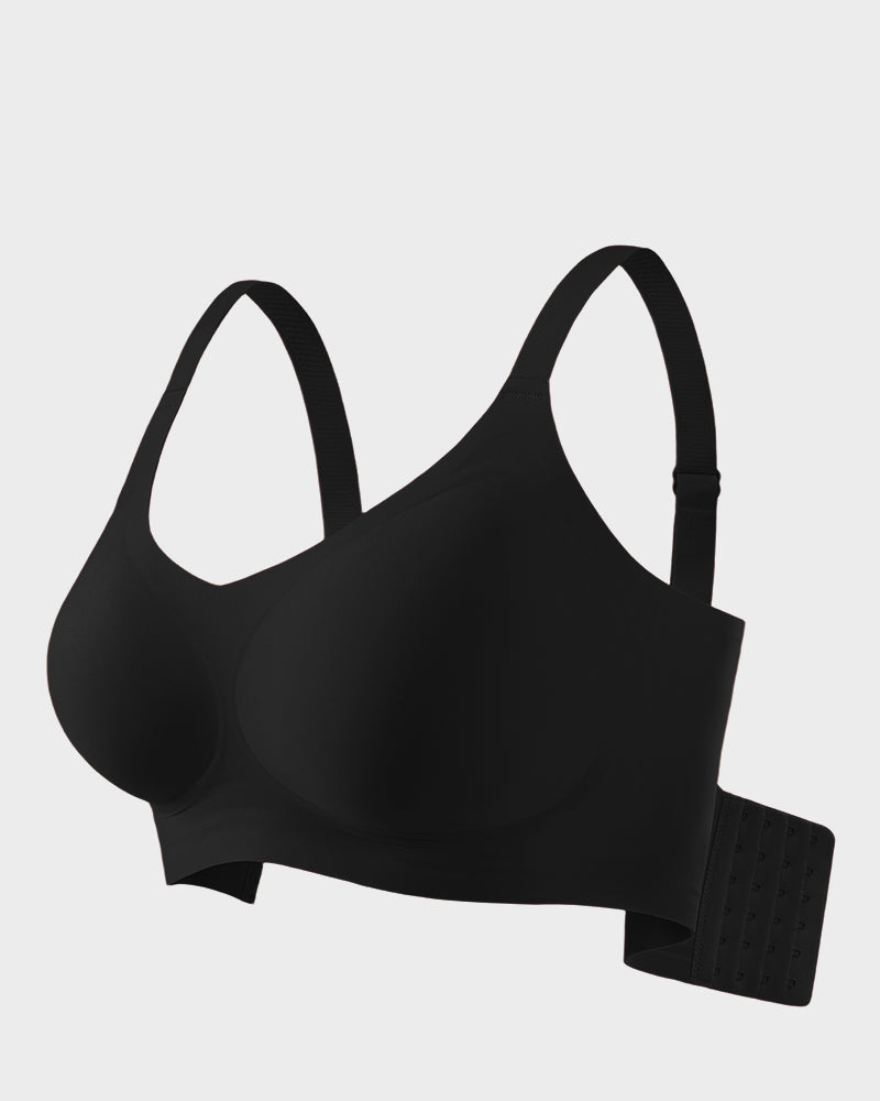 Wireless V-Neck Back & Side Smoothing Bra