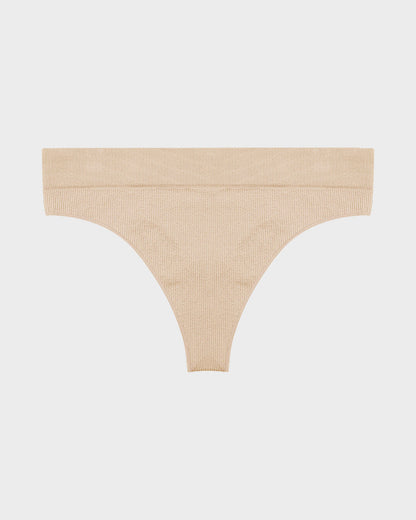 Everyday Comfort Seamless Low-Rise Thong (3 Pack)